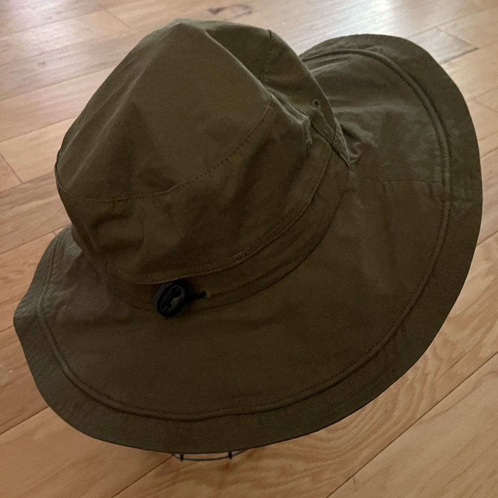 Womens Hatiis Brand Green Hiking Hat, Sz M/L